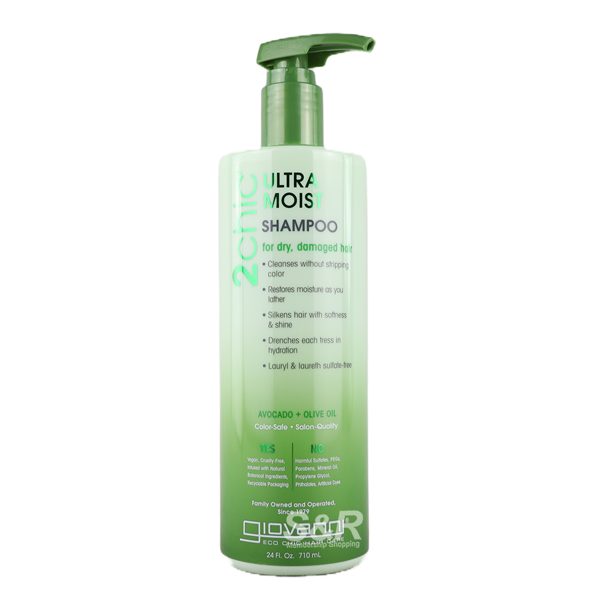 Giovanni Ultra Moist Shampoo 710mL Giovanni Ultra Moist Shampoo 710mL